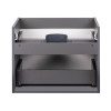 Купить Тумба подвесная Qtap Scorpio 800х585х500 GRAPHITE QT1474TPВ802NG , QT1474TPВ802NG / SD00050540 , в категории Шкафы под умывальник , от бренда Qtap  Интернет-магазин сантехники ✓ Лучшие цены на рынке ✓ Огромный выбор ✓ Гарантия ✓ Заходите!