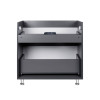 Купити Тумба підлогова  Qtap Scorpio 800х825х500 GRAPHITE QT1473TNВ802NG , QT1473TNВ802NG / SD00050541 , в категории Шафи під умивальник , от бренда Qtap  Інтернет-магазин сантехніки ✓ Кращі ціни на ринку ✓ Величезний вибір ✓ Гарантія ✓ Заходьте!