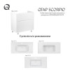Купити Тумба підлогова Qtap Scorpio 1000х825х500 WHITE QT1473TNВ101NW , QT1473TNВ101NW / SD00050544 , в категории Шафи під умивальник , от бренда Qtap  Інтернет-магазин сантехніки ✓ Кращі ціни на ринку ✓ Величезний вибір ✓ Гарантія ✓ Заходьте!