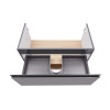 Купити Тумба підвісна Qtap Robin 900х580х500 GRAPHITE/WHITISH OAK QT1374TPВ9002NGWO , QT1374TPВ9002NGWO / SD00050545 , в категории Шафи під умивальник , от бренда Qtap  Інтернет-магазин сантехніки ✓ Кращі ціни на ринку ✓ Величезний вибір ✓ Гарантія ✓ Захо