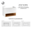 Купить Тумба подвесная Qtap Robin 900х580х500 БЕЛЫЙ/СВЕТЛЫЙ ДУБ QT1374TPB9001NWWO , QT1374TPВ9001NWWO / SD00050546 , в категории Шкафы под умывальник , от бренда Qtap  Интернет-магазин сантехники ✓ Лучшие цены на рынке ✓ Огромный выбор ✓ Гарантия ✓ Заходи