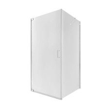Фіксоване скло до QT Душова кабіна AQUARIUS CRM1099SC6, квадрат, 90x90, скло 6мм Clear, розпаш., без піддону