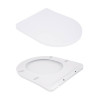Купить Унитаз подвесной Qtap Robin Mew безобидковый с сиденьем Soft-close QT1333046EUQW , QT1333046EUQW / SD00050601 , в категории Унитазы подвесные , от бренда Qtap  Интернет-магазин сантехники ✓ Лучшие цены на рынке ✓ Огромный выбор ✓ Гарантия ✓ Заходит