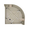 Купити Lidz Душовий піддон KAPIELKA ST80x80x14 низький, напівкруглий, діаметр зливу 52 мм , LKAST808014 / SD00050739 , в категории Душові піддони , от бренда Lidz  Інтернет-магазин сантехніки ✓ Кращі ціни на ринку ✓ Величезний вибір ✓ Гарантія ✓ Заходьте!