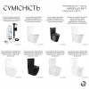 Купить Qtap WDI комплект арматуры для бачка унитаза с двойной круглой кнопкой смыва 4,8 см и клапаном нижнего подачи воды, 3/6L CHR , QT066WDICHR / SD00050775 , в категории Сливные и наливные механизмы унитаза , от бренда Qtap  Интернет-магазин сантехники