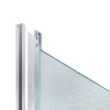 Купити Душова кабіна Latwa SC90x90.SAT.MID.FR полукругла, скло Frost 4 мм + Душовий піддон KAPIELKA ST90x90x26, з панеллю Lidz , LLSC9090SATMIDFR2SET / SD00050781 , в категории Душові кабіни , от бренда Lidz  Інтернет-магазин сантехніки ✓ Кращі ціни на ри