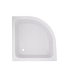 Купити Душова кабіна Latwa SC90x90.SAT.MID.FR полукругла, скло Frost 4 мм + Душовий піддон KAPIELKA ST90x90x26, з панеллю Lidz , LLSC9090SATMIDFR2SET / SD00050781 , в категории Душові кабіни , от бренда Lidz  Інтернет-магазин сантехніки ✓ Кращі ціни на ри