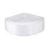 Купить Душевая кабина Latwa SC80x80.SAT.MID.FR полукруглая, стекло Frost 4 мм + Душевой поддон KAPIELKA ST80x80x26, с панелью Lidz , LLSC8080SATMIDFR2SET / SD00050785 , в категории Душевые кабины , от бренда Lidz  Интернет-магазин сантехники ✓ Лучшие цены