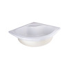 Купити Душова кабіна Latwa SC80x80.SAT.HIGH.FR полукругла, скло Frost 4 мм + Душовий піддон KAPIELKA ST80x80x41, з панеллю Lidz , LLSC8080SATHIGHFR2SET / SD00050787 , в категории Душові кабіни , от бренда Lidz  Інтернет-магазин сантехніки ✓ Кращі ціни на 