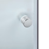 Купити Душова кабіна Latwa SC80x80.SAT.HIGH.FR полукругла, скло Frost 4 мм + Душовий піддон KAPIELKA ST80x80x41, з панеллю Lidz , LLSC8080SATHIGHFR2SET / SD00050787 , в категории Душові кабіни , от бренда Lidz  Інтернет-магазин сантехніки ✓ Кращі ціни на 