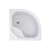 Купить Душевая кабина Latwa SC90x90.SAT.HIGH.GR полукруглая, стекло тон 4 мм + Душевой поддон KAPIELKA ST90x90x41, с панелью Lidz , LLSC9090SATHIGHGR2SET / SD00050796 , в категории Душевые кабины , от бренда Lidz  Интернет-магазин сантехники ✓ Лучшие цены