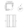 Купить Qtap 5мм стеклянные двери прозрачные Clear PRESTO NEW 1099AP5 ,  / SD00050826 , в категории Комплектующие к душевым кабинам , от бренда Qtap  Интернет-магазин сантехники ✓ Лучшие цены на рынке ✓ Огромный выбор ✓ Гарантия ✓ Заходите!