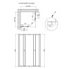 Купити Qtap 5мм фіксоване скло матове Pear PISCES CRM109-11SP5 ,  / SD00050875 , в категории Комплектуючі до душових кабін , от бренда Qtap  Інтернет-магазин сантехніки ✓ Кращі ціни на ринку ✓ Величезний вибір ✓ Гарантія ✓ Заходьте!