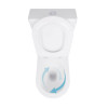 Купить Унитаз-компакт Qtap Scorpio безободковый Ultra Quiet с сиденьем Soft-close QT14222125AUQW , QT14222125AUQW / SD00050897 , в категории Унитазы-компакты напольные , от бренда Qtap  Интернет-магазин сантехники ✓ Лучшие цены на рынке ✓ Огромный выбор ✓
