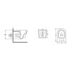 Купить Унитаз подвесной Qtap Swan безободковый Ultra Quiet с сиденьем Soft-close QT16335179W , QT16335179W / SD00050900 , в категории Унитазы подвесные , от бренда Qtap  Интернет-магазин сантехники ✓ Лучшие цены на рынке ✓ Огромный выбор ✓ Гарантия ✓ Захо