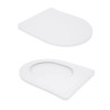 Купить Унитаз подвесной Qtap Swan безободковый Ultra Quiet с сиденьем Soft-close QT16335179W , QT16335179W / SD00050900 , в категории Унитазы подвесные , от бренда Qtap  Интернет-магазин сантехники ✓ Лучшие цены на рынке ✓ Огромный выбор ✓ Гарантия ✓ Захо