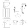 Купити Готове рішення Qtap 7: Душ. кабіна квадратна, 90x90 + Піддон + Душ. панель + Змішувач для душу , PRECRM1099SP544848 / SD00050972 , в категории Душові кабіни , от бренда Qtap  Інтернет-магазин сантехніки ✓ Кращі ціни на ринку ✓ Величезний вибір ✓ Га