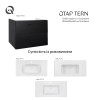 Купить QtapTern подвесной, с 2 ящиками 1000х580х500 мм Матово-черный , QT1779TPL1002MB / SD00051000 , в категории Шкафы под умывальник , от бренда Qtap  Интернет-магазин сантехники ✓ Лучшие цены на рынке ✓ Огромный выбор ✓ Гарантия ✓ Заходите!