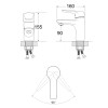 Купити Змішувач для раковини Lidz Tani 0011F1 (k40) LDTAN001F1CRM44959 Chrome , LDTAN0011F1CRM44959 / SD00051083 , в категории Змішувачі для умивальника , от бренда Lidz  Інтернет-магазин сантехніки ✓ Кращі ціни на ринку ✓ Величезний вибір ✓ Гарантія ✓ За