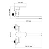 Купить Смеситель для кухни Lidz Tani 009 настенный (к40) LDTAN009CRM44973 Хром , LDTAN009CRM44973 / SD00051097 , в категории Смесители для кухни , от бренда Lidz  Интернет-магазин сантехники ✓ Лучшие цены на рынке ✓ Огромный выбор ✓ Гарантия ✓ Заходите!