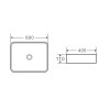 Купить Раковина-чаша Qtap Tern 600x405x110 White с донным клапаном QT17112174W , QT17112174W / SD00051111 , в категории Умывальники , от бренда Qtap  Интернет-магазин сантехники ✓ Лучшие цены на рынке ✓ Огромный выбор ✓ Гарантия ✓ Заходите!