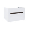 Купить Тумба подвесная Qtap Virgo 1000х580х500 Белый/Черный QT1874TPА1001WB , QT1874TPА1001WB / SD00051157 , в категории Шкафы под умывальник , от бренда Qtap  Интернет-магазин сантехники ✓ Лучшие цены на рынке ✓ Огромный выбор ✓ Гарантия ✓ Заходите!