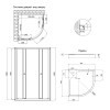 Купить Душевая кабина Lidz Latwa SC80x80.SAT.LOW.FR, стекло Frost 4 мм + Душевой поддон KAPIELKA ST80x80x15 , LLASC8080SLFSET / SD00051437 , в категории Душевые кабины , от бренда Lidz  Интернет-магазин сантехники ✓ Лучшие цены на рынке ✓ Огромный выбор ✓