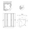 Купить Душевая кабина Lidz Latwa SC80x80.SAT.LOW.GR, стекло тон. 4 мм + Душевой поддон Lidz KAPIELKA ST80x80x15 , LLASC8080SLGSET / SD00051438 , в категории Душевые кабины , от бренда Lidz  Интернет-магазин сантехники ✓ Лучшие цены на рынке ✓ Огромный выб