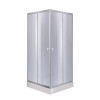 Купити Душова кабіна Lidz Wawel SC80x80.SAT.LOW.GR, скло тон. 4 мм + Lidz Душовий піддон KAPIELKA ST80x80х14 , LWASC8080SLGSET / SD00051444 , в категории Душові кабіни , от бренда Lidz  Інтернет-магазин сантехніки ✓ Кращі ціни на ринку ✓ Величезний вибір 