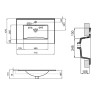 Купити Раковина Qtap Albatross New 710x465x180 White без донного клапана QT0111750670W1 , QT0111750670W1 / SD00051473 , в категории Умивальники , от бренда Qtap  Інтернет-магазин сантехніки ✓ Кращі ціни на ринку ✓ Величезний вибір ✓ Гарантія ✓ Заходьте!