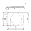 Купити Сидіння для унітаза Qtap Tern 420х340х35 мм, Matt Black, з мікроліфтом, Slim Duroplast, Quick Release QT99HY2322MB , QT99HY2322MB / SD00051482 , в категории  , от бренда Qtap  Інтернет-магазин сантехніки ✓ Кращі ціни на ринку ✓ Величезний вибір ✓ Г