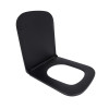 Купити Сидіння для унітаза Qtap Tern 420х340х35 мм, Matt Black, з мікроліфтом, Slim Duroplast, Quick Release QT99HY2322MB , QT99HY2322MB / SD00051482 , в категории  , от бренда Qtap  Інтернет-магазин сантехніки ✓ Кращі ціни на ринку ✓ Величезний вибір ✓ Г