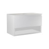 Купити Тумба підвісна Qtap Robin 800х480х470 White зі стільницею QT1379TPН8001W , QT1379TPН8001W / SD00051489 , в категории Шафи під умивальник , от бренда Qtap  Інтернет-магазин сантехніки ✓ Кращі ціни на ринку ✓ Величезний вибір ✓ Гарантія ✓ Заходьте!