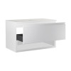 Купити Тумба підвісна Qtap Robin 800х480х470 White зі стільницею QT1379TPН8001W , QT1379TPН8001W / SD00051489 , в категории Шафи під умивальник , от бренда Qtap  Інтернет-магазин сантехніки ✓ Кращі ціни на ринку ✓ Величезний вибір ✓ Гарантія ✓ Заходьте!