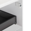 Купити Тумба підвісна Qtap Robin 800х480х470 White зі стільницею QT1379TPН8001W , QT1379TPН8001W / SD00051489 , в категории Шафи під умивальник , от бренда Qtap  Інтернет-магазин сантехніки ✓ Кращі ціни на ринку ✓ Величезний вибір ✓ Гарантія ✓ Заходьте!