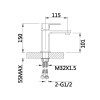 Купити Змішувач для раковини Lidz Dozorca 001 (k35) LDDOZ001CRM45403 Chrome , LDDOZ001CRM45403 / SD00051527 , в категории Змішувачі для умивальника , от бренда Lidz  Інтернет-магазин сантехніки ✓ Кращі ціни на ринку ✓ Величезний вибір ✓ Гарантія ✓ Заходьт