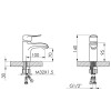 Купить Смеситель для раковины Lidz Wieza 001 (k35) LDWIE001CRM45409 Хром , LDWIE001CRM45409 / SD00051533 , в категории Смесители для умывальника , от бренда Lidz  Интернет-магазин сантехники ✓ Лучшие цены на рынке ✓ Огромный выбор ✓ Гарантия ✓ Заходите!