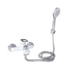 Купити Змішувач для ванни Lidz Latwa 006 (з душовим гарнітуром) (k35) LDLAT006WHI45424 White , LDLAT006WHI45424 / SD00051548 , в категории Змішувачі для ванної , от бренда Lidz  Інтернет-магазин сантехніки ✓ Кращі ціни на ринку ✓ Величезний вибір ✓ Гарант