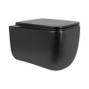 Купити Унітаз підвісний Qtap Gemini безободковий з сидінням Soft-close QT2533076EUQMB , QT2533076EUQMB / SD00051555 , в категории Унітази підвісні , от бренда Qtap  Інтернет-магазин сантехніки ✓ Кращі ціни на ринку ✓ Величезний вибір ✓ Гарантія ✓ Заходьте