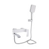 Купити Змішувач для ванни Qtap Swan Cascada з поворотним виливом (з душовим гарнітуром) QTSWA260CRW45569 Chrome/White , QTSWA260CRW45569 / SD00051693 , в категории  , от бренда Qtap  Інтернет-магазин сантехніки ✓ Кращі ціни на ринку ✓ Величезний вибір ✓ Г