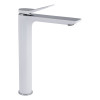 Купити Змішувач для раковини Qtap Presto високий QTPRE269CRW45577 Chrome/White , QTPRE269CRW45577 / SD00051701 , в категории Змішувачі для умивальника , от бренда Qtap  Інтернет-магазин сантехніки ✓ Кращі ціни на ринку ✓ Величезний вибір ✓ Гарантія ✓ Захо