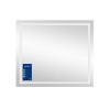 Купити Дзеркало Qtap Mideya 800х700 з LED-підсвічуванням Touch, з антизапотіванням, з димером, рег. яскравості Reverse QT2078NCF8070W , QT2078NCF8070W / SD00051748 , в категории Дзеркала у ванну , от бренда Qtap  Інтернет-магазин сантехніки ✓ Кращі ціни н