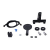 Купити Змішувач для ванни Qtap Taurus (з душовим гарнітуром) QTTAU259BLM45662 Black Matt , QTTAU259BLM45662 / SD00051786 , в категории Змішувачі для ванної , от бренда Qtap  Інтернет-магазин сантехніки ✓ Кращі ціни на ринку ✓ Величезний вибір ✓ Гарантія ✓
