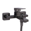 Купити Змішувач для ванни Qtap Gemini (з душовим гарнітуром) QTGEM259GMB45684 Gunmetal Black PVD , QTGEM259GMB45684 / SD00051808 , в категории Змішувачі для ванної , от бренда Qtap  Інтернет-магазин сантехніки ✓ Кращі ціни на ринку ✓ Величезний вибір ✓ Га
