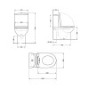 Купить Унитаз-компакт Qtap Robin Ultra Quiet безободковый с сиденьем Soft-close QT13222128AUQ1W , QT13222128AUQ1W / SD00051949 , в категории Унитазы-компакты напольные , от бренда Qtap  Интернет-магазин сантехники ✓ Лучшие цены на рынке ✓ Огромный выбор ✓