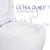 Купить Унитаз-компакт Qtap Robin Ultra Quiet безободковый с сиденьем Soft-close QT13222128AUQ1W , QT13222128AUQ1W / SD00051949 , в категории Унитазы-компакты напольные , от бренда Qtap  Интернет-магазин сантехники ✓ Лучшие цены на рынке ✓ Огромный выбор ✓