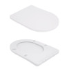 Купить Унитаз-компакт Qtap Robin Ultra Quiet безободковый с сиденьем Soft-close QT13222128AUQ1W , QT13222128AUQ1W / SD00051949 , в категории Унитазы-компакты напольные , от бренда Qtap  Интернет-магазин сантехники ✓ Лучшие цены на рынке ✓ Огромный выбор ✓