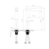 Купити Змішувач для раковини Qtap Slavonice високий QTSLA269GMB45925 Gunmetal Black PVD , QTSLA269GMB45925 / SD00052049 , в категории Змішувачі для умивальника , от бренда Qtap  Інтернет-магазин сантехніки ✓ Кращі ціни на ринку ✓ Величезний вибір ✓ Гарант