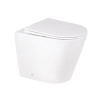 Купити Комплект: Qtap Swan унітаз підлоговий Rimless QT16223178W + Nest комплект інсталяції 2в1 (квадратна клавиша Chrome) QT0122490S4Q1 + QT0111M06028CRM , QT16223178W46066 / SD00052190 , в категории Унітази підвісні , от бренда Qtap  Інтернет-магазин са