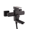 Купити Набір змішувачів для ванни Lidz Kubis 10 30 105А+001F Black , LDKUB1030BLA3572446120 / SD00052244 , в категории Набори змішувачів , от бренда Lidz  Інтернет-магазин сантехніки ✓ Кращі ціни на ринку ✓ Величезний вибір ✓ Гарантія ✓ Заходьте!
